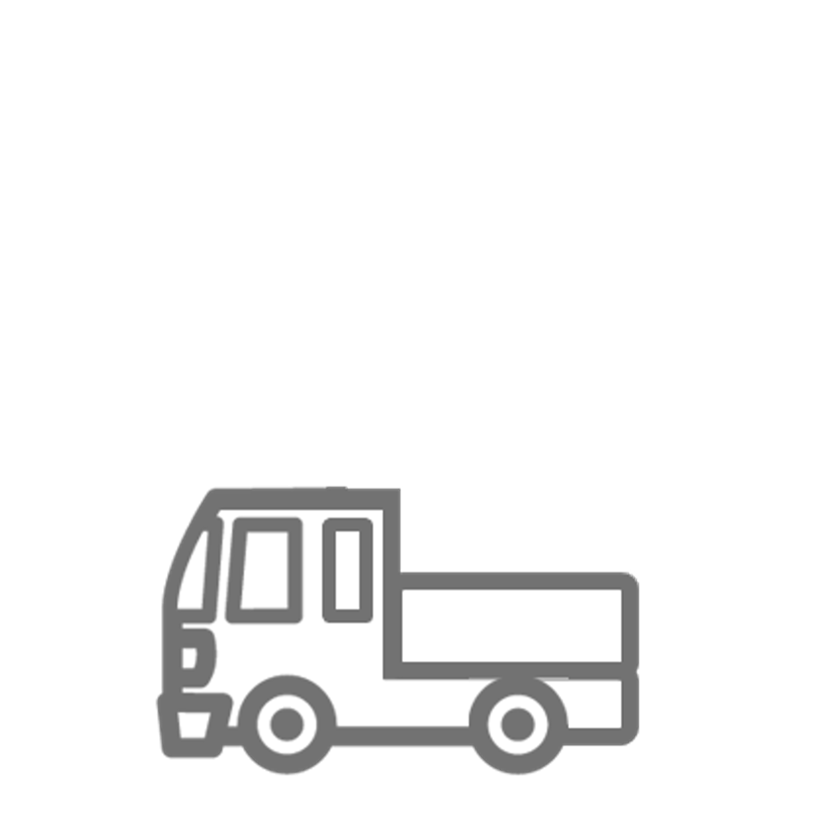 自動車検査証の記載情報が次のいずれかを満たす自動車。<br />
<br />
車両総重量：3,500㎏以上、7,500㎏未満　<br />
最大積載量（貨物自動車に記載）：2,000㎏以上、4,500㎏未満<br />
乗車定員：10人以下